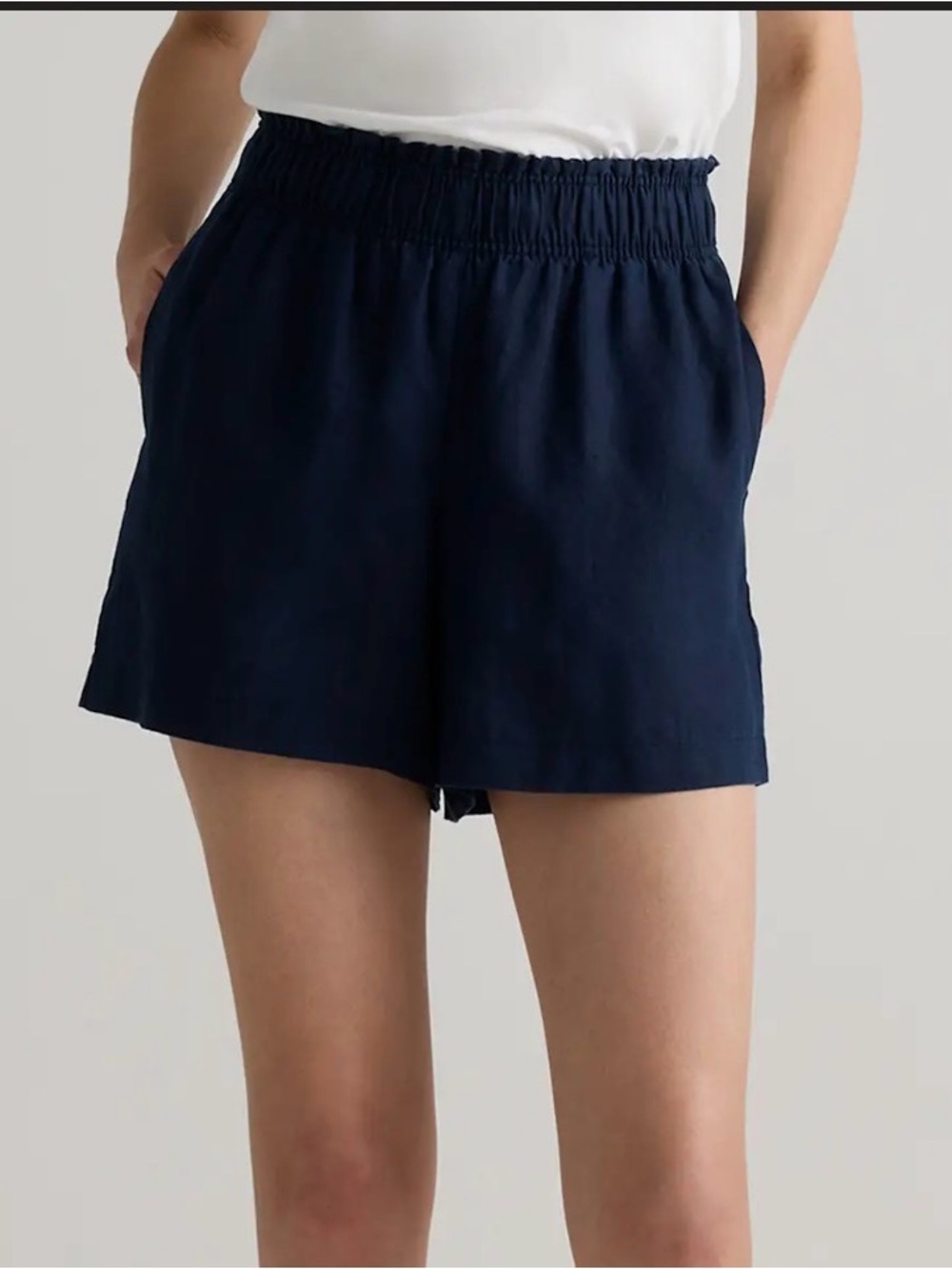 Quince European Linen Shorts